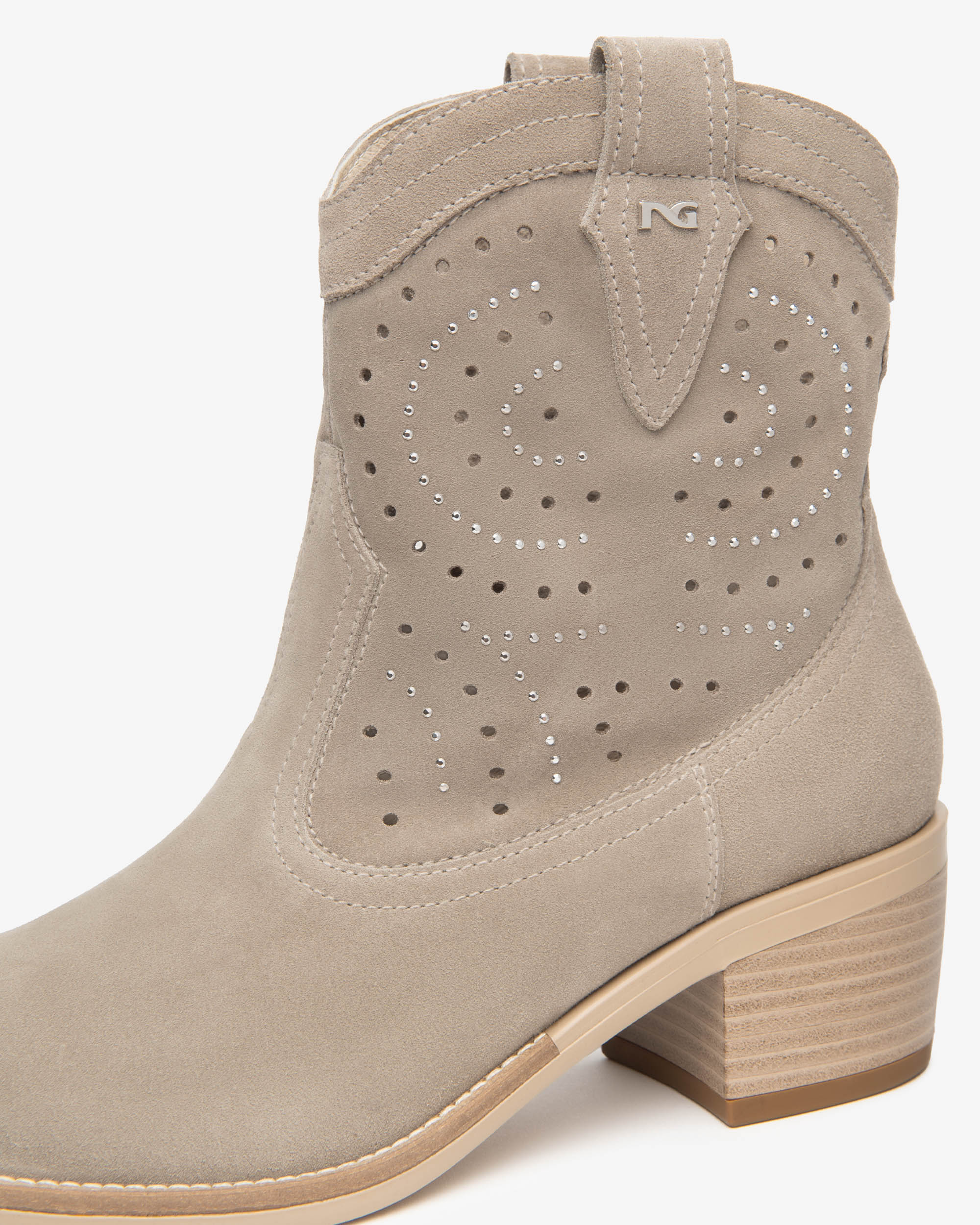  Damen-Wildlederstiefeletten