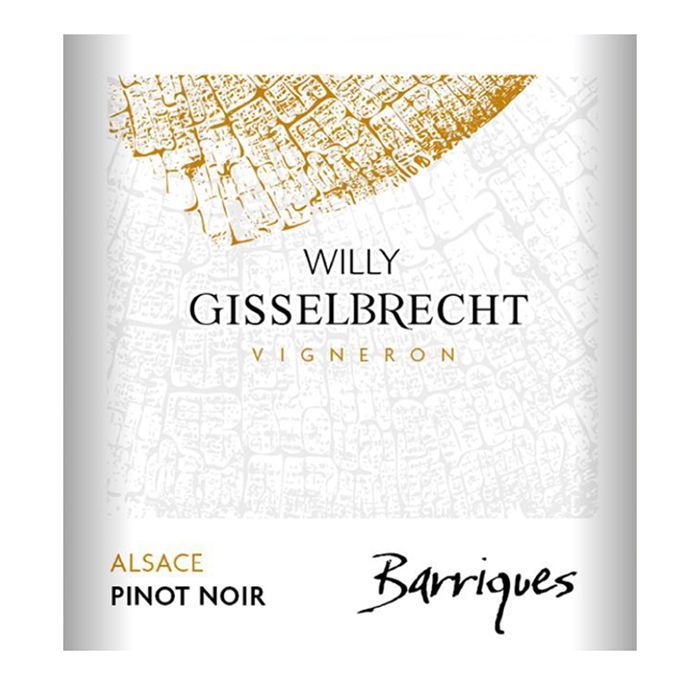 Willy Gisselbrecht Rouge Barriques Alsace Pinot Noir 2022