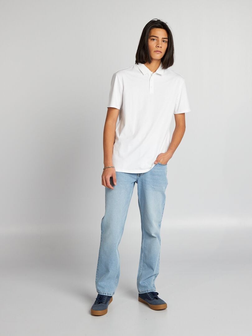 Rechte jeans - BLAUW