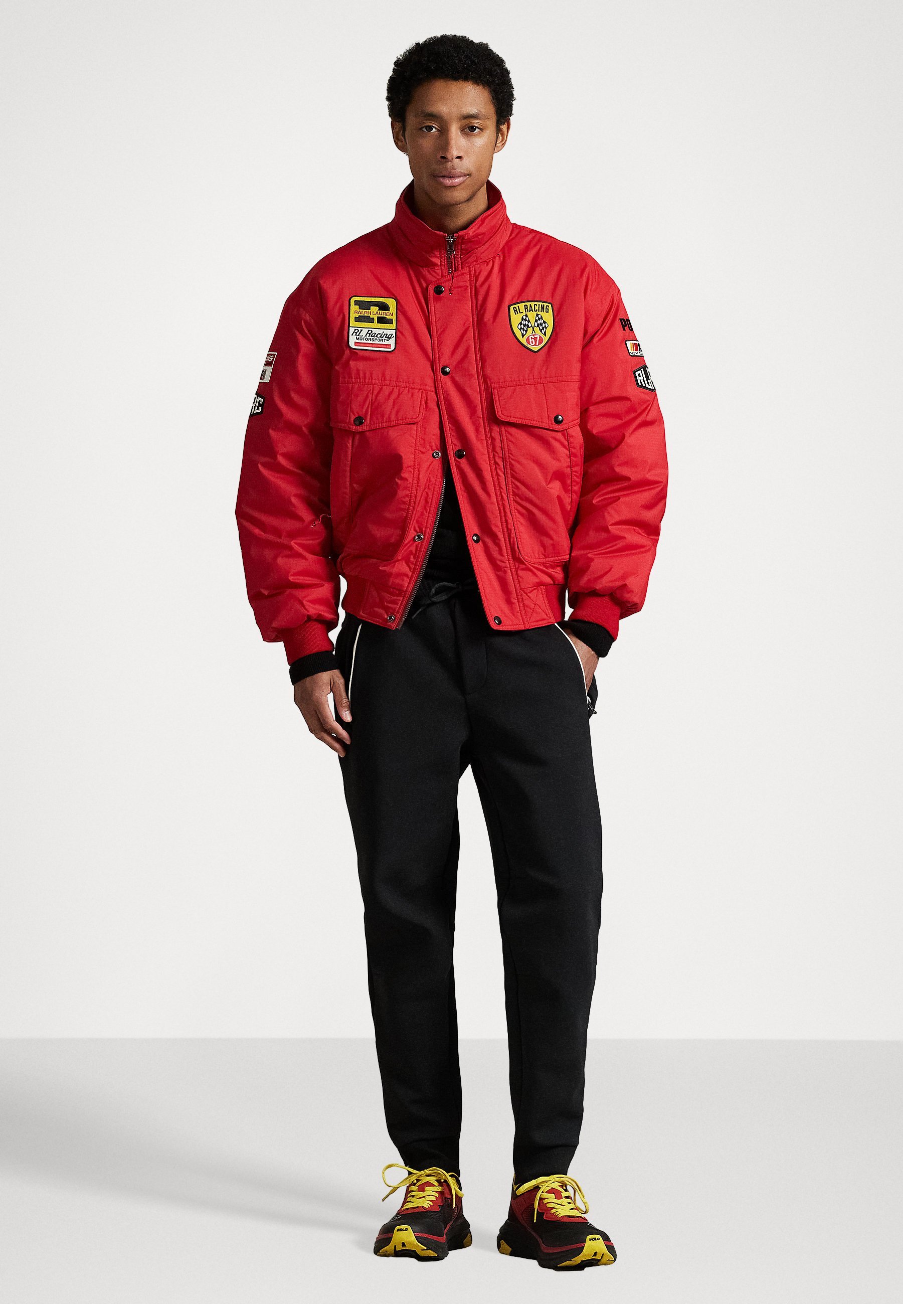Kurtka wyścigowa Polo Ralph Lauren - Kurtka typu bomber - czerwona
