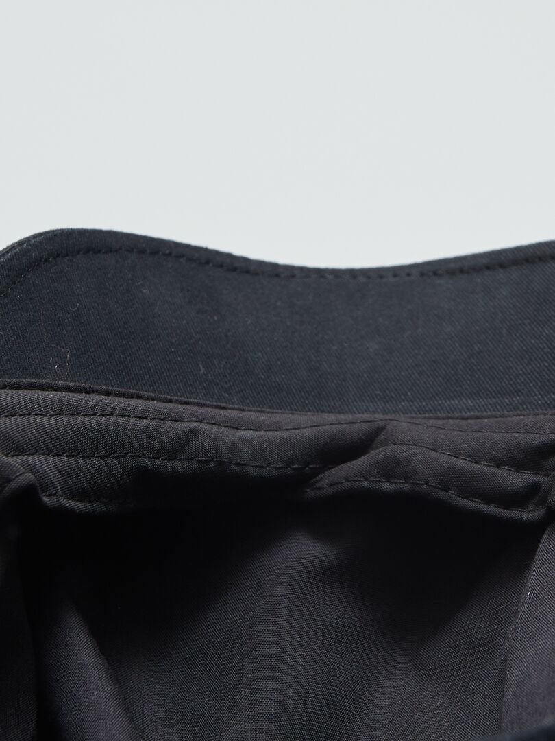 Boné Gavroche em Jeans - PRETO