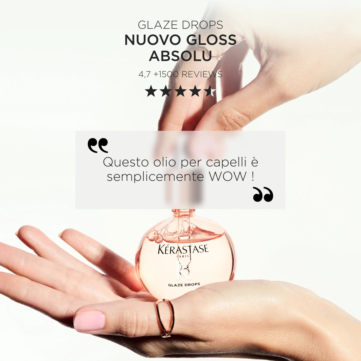 Gloss Absolu Glaze Drops - Olio Capelli Styling & Finish, Olio Capelli