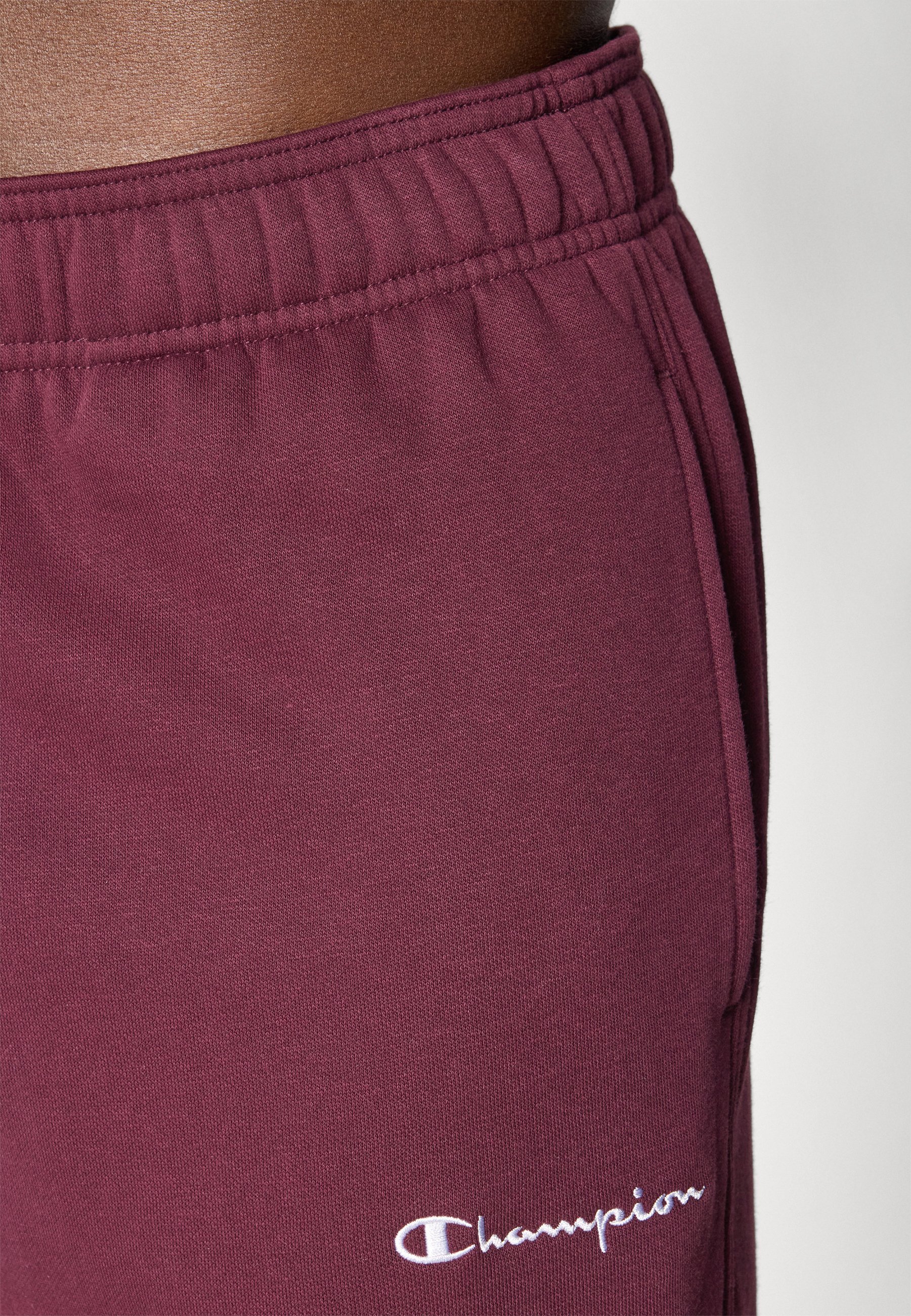 Champion ICONS STRAIGHT HEM PANTS - Trainingsbroek - bordeaux