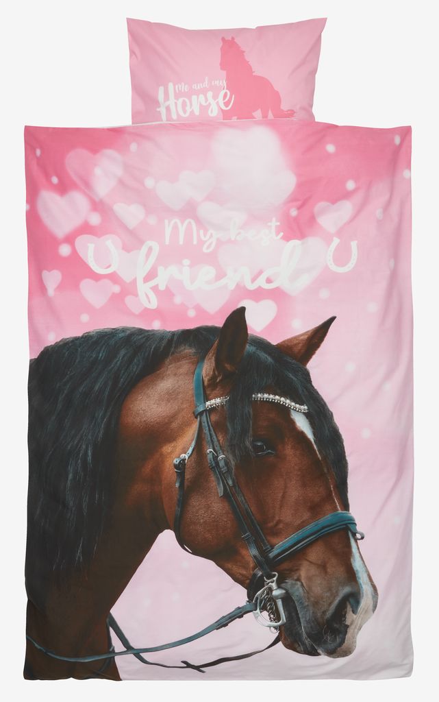 HILDUR plus HILDUR posteľná bielizeň 140x200 ružová