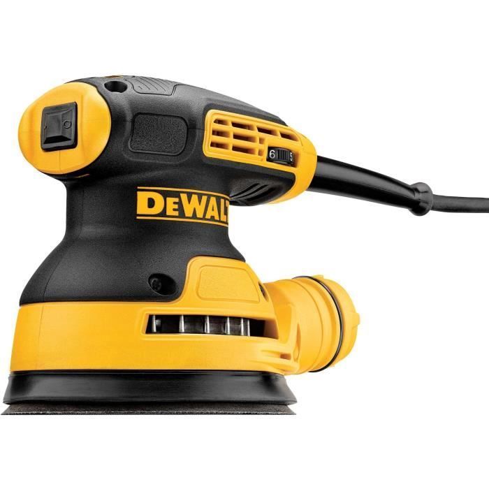 Ponceuse excentrique 280W 125mm en boite en carton - DEWALT - DWE6423-QS