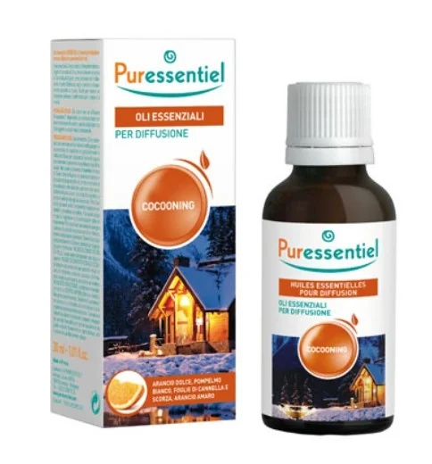 PURESSENTIEL Mélange pour diffusion Cocooning 30 ml 5 huiles essentielles
