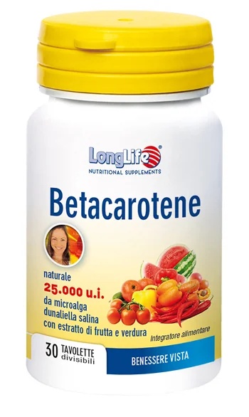 LONG LIFE Langzeit-Beta-Carotin 30 Tabletten