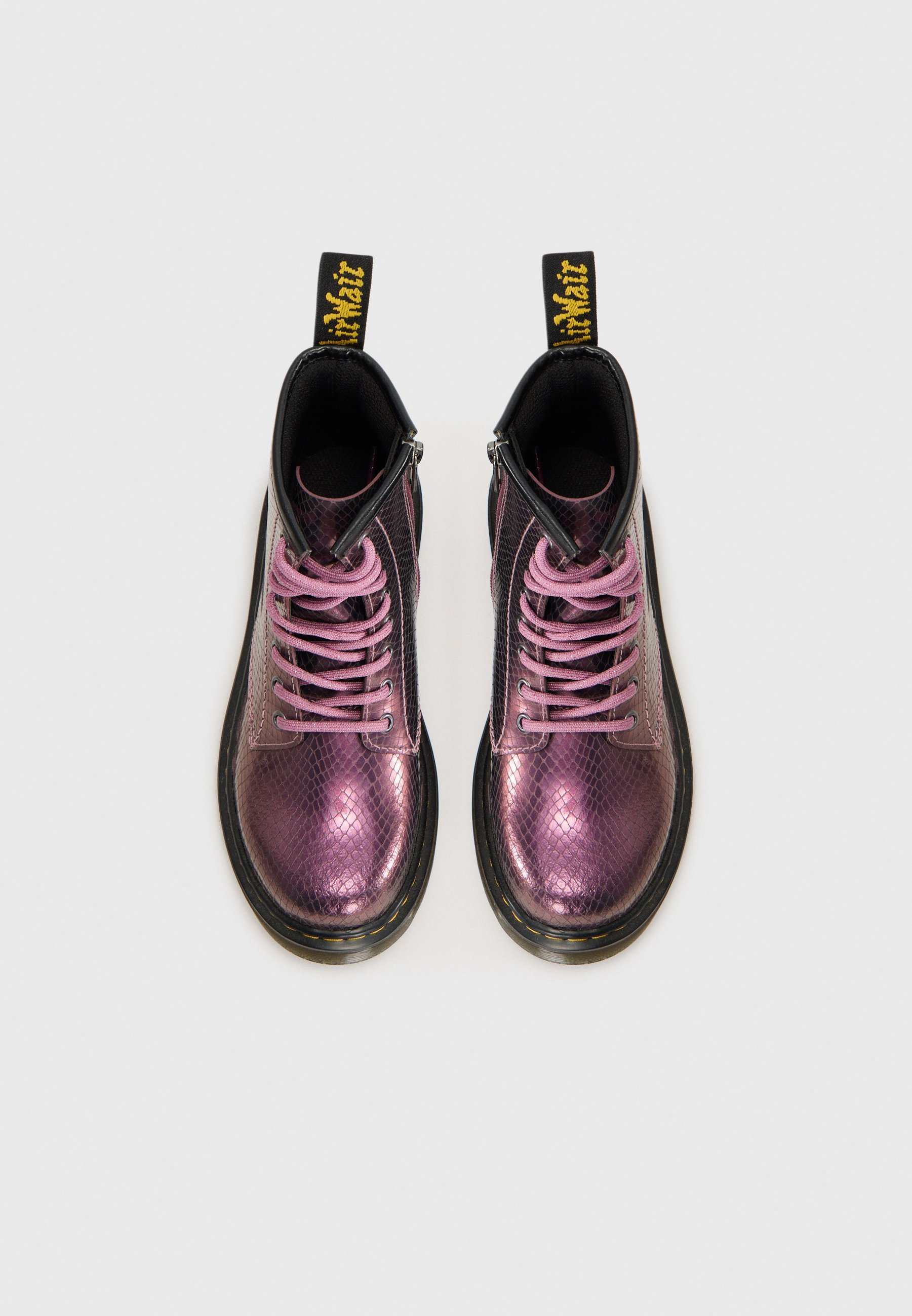 Dr. Martens UNISEX - Enkellaarsjes met vetersluiting - roze