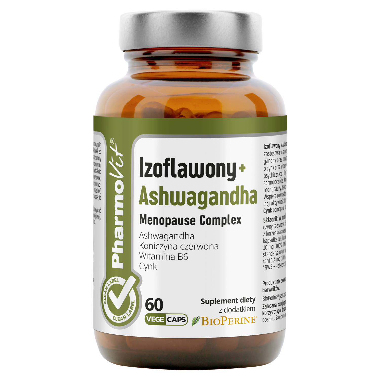 Pharmovit Isoflavones + Ashwagandha Menopauza