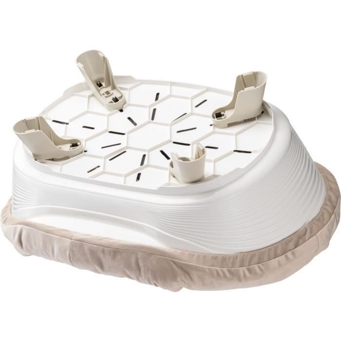 Cesta blanca con cojín - Tamaño M - 64 x 48 x 25 cm - FERPLAST