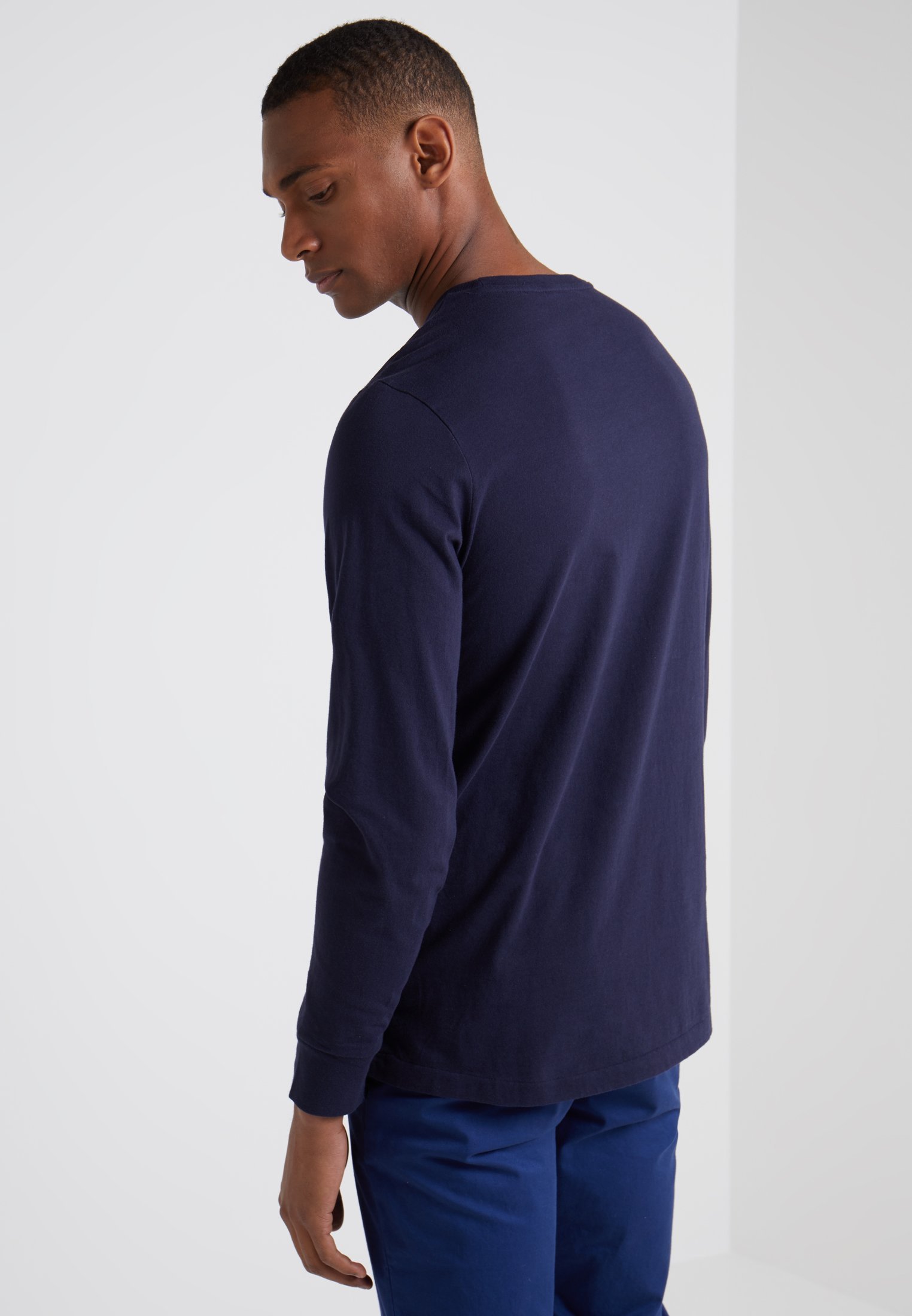 Polo Ralph Lauren MANCHES LONGUES - Haut à manches longues - encre