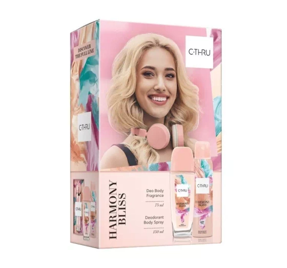 C-Thru Harmony Bliss zapachowy spray z atomizerem 75 ml   dezodorant spray 150 ml