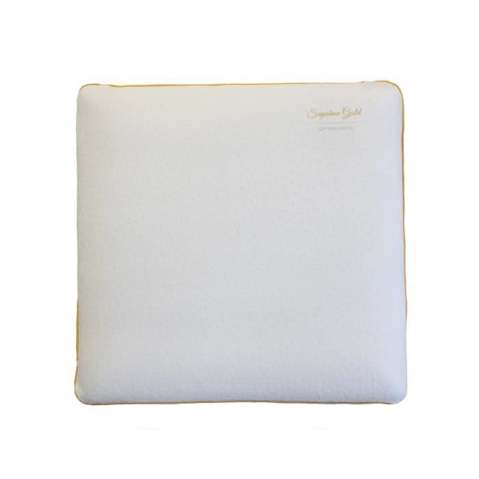 Almohada - Sampur - Oro Supremo - 60x60 cm - Espuma viscoelástica - Termorreguladora