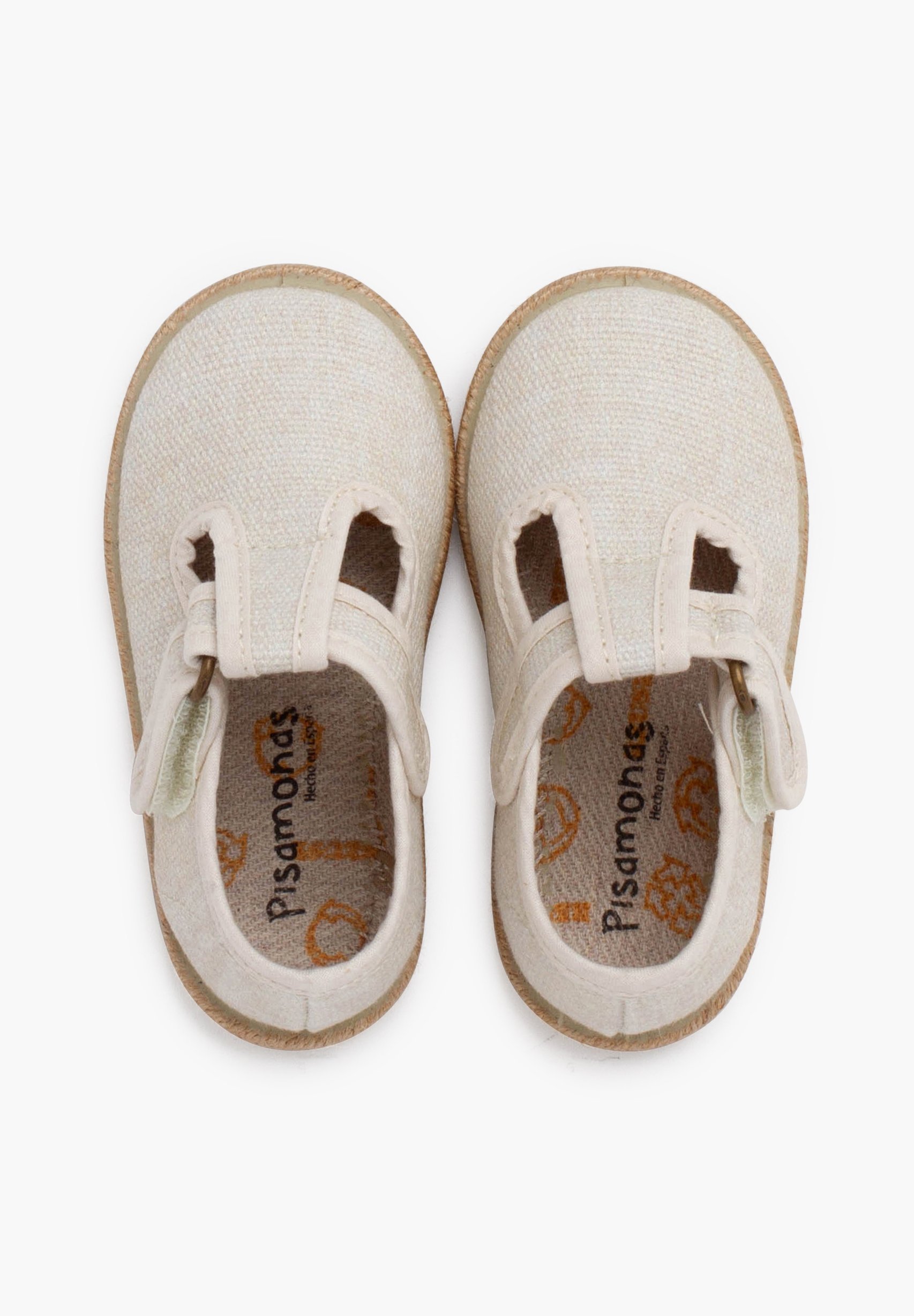 Pisamonas PEPITOS - Ballerines à bride cheville - écru