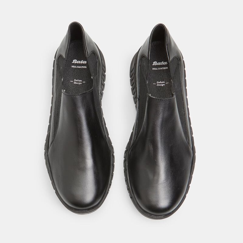 Damskie skórzane buty bez sznurówek