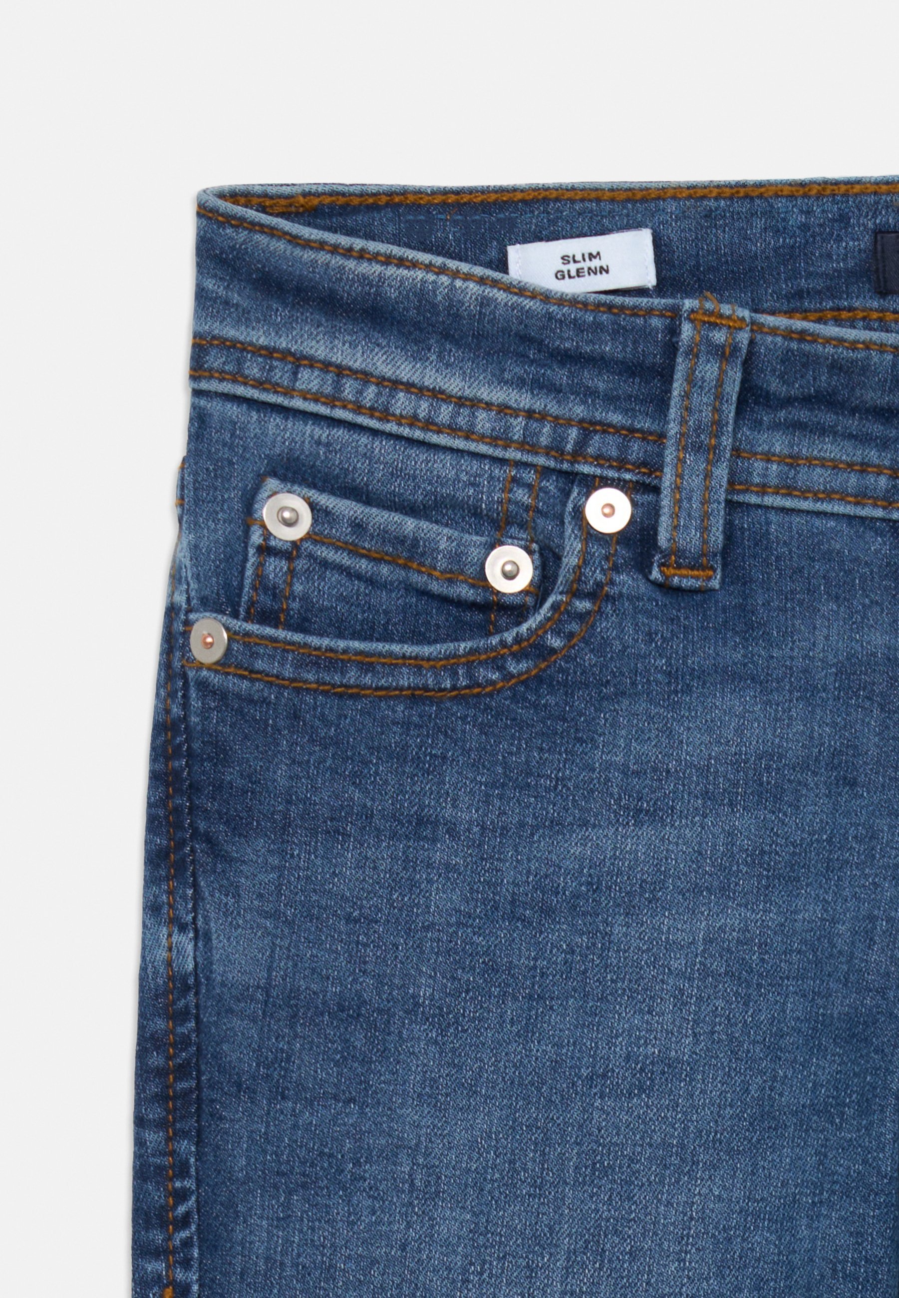Jack & Jones Junior JJIGLENN JORIGINAL - Slim-Fit-Jeans - blauer Denim