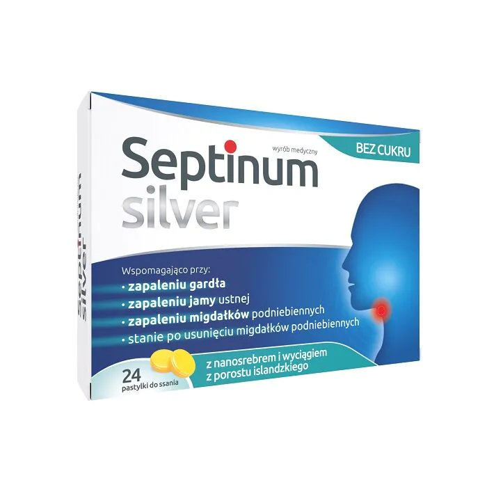 Septinum Silver, Pastylki do ssania