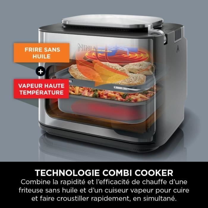 Panela elétrica multifuncional NINJA - Combi SFP700EU - Capacidade de 12,5L - 12 programas de cozimento - 1780W
