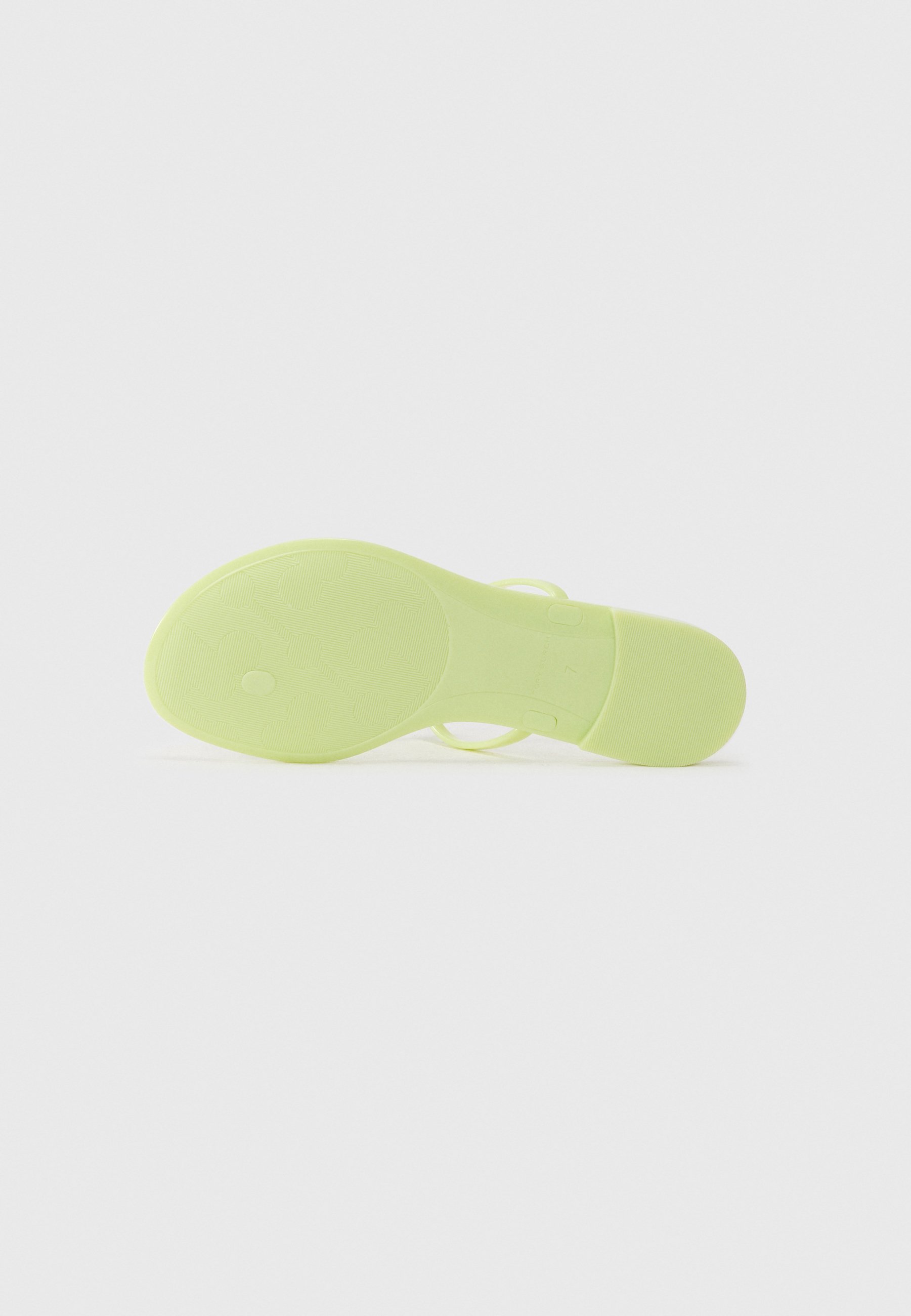 Sandali Tory Burch MILLER JELLY con cinturino a T - color menta/argento