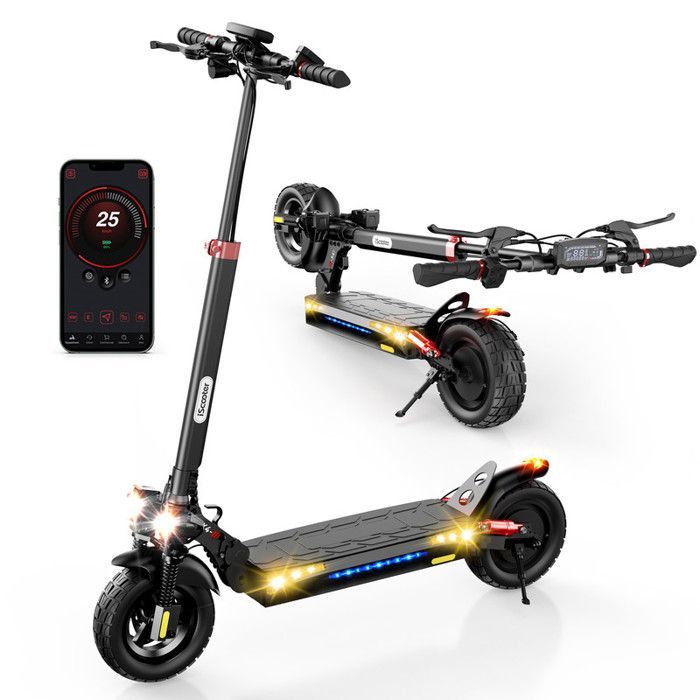 Trottinette Electrique iScooter ix4 Pour Adulte 150kg Puissante 800W 10