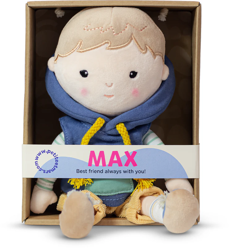 Petite&Mars plyšová hračka Max lalka