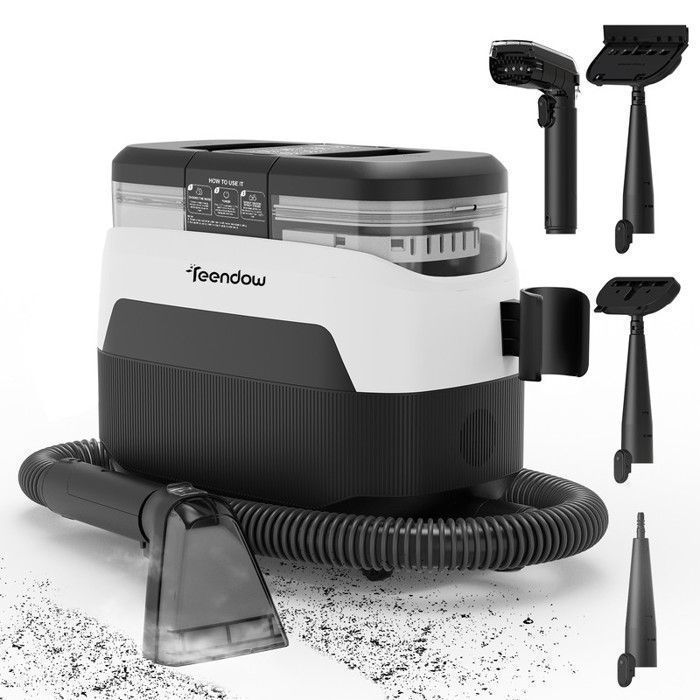Stoomreiniger - 1650W - 1,3L tank - 1,5M slang - Meerdere standen - Aanraakbediening - Stoom op hoge temperatuur