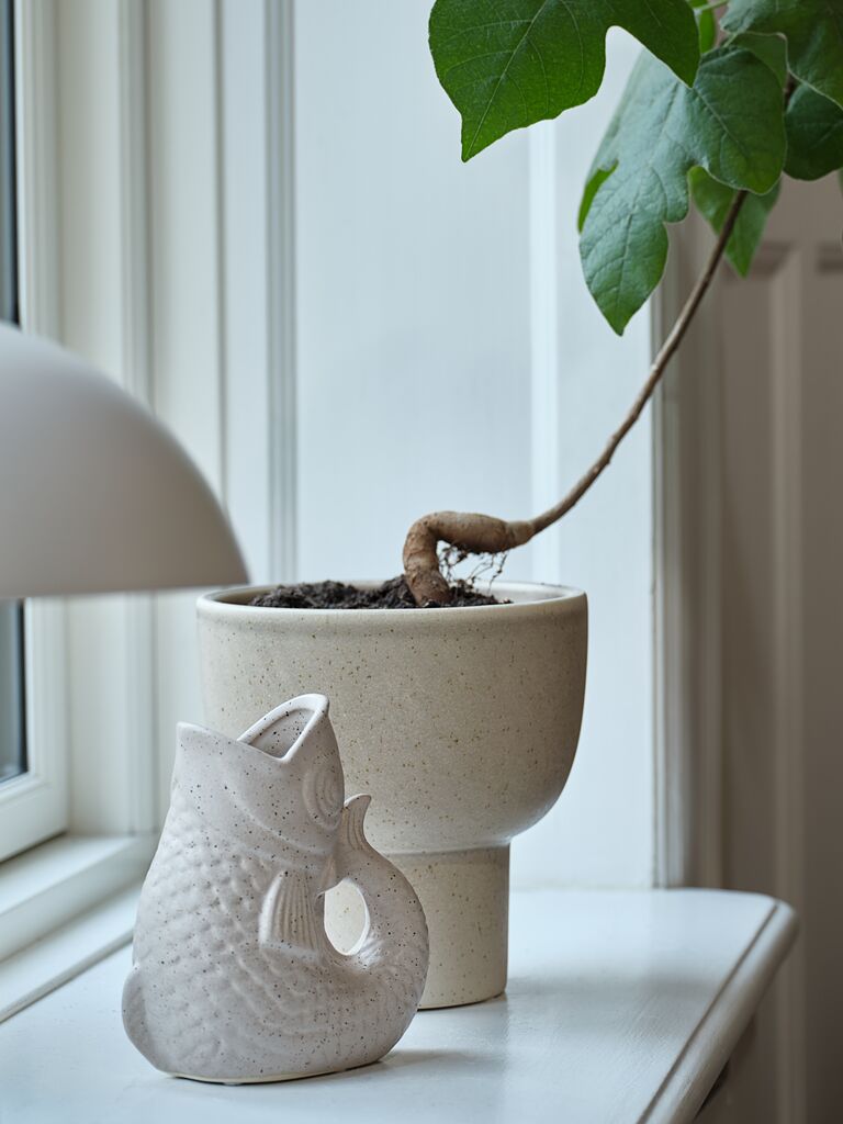 MADSEMIL vaza Š9xD15xV18 cm peskasta