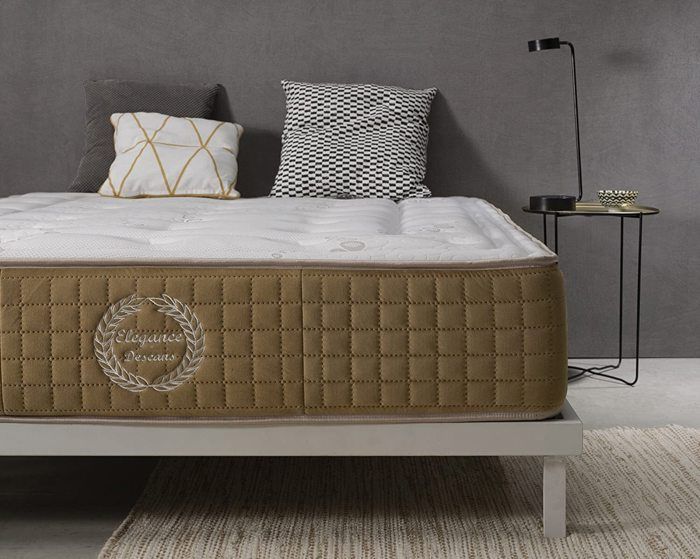 Materasso ibrido BLISS COMFORT 200x200 cm - Spessore 30 cm - 11 zone di comfort - Schiuma viscoelastica HR e molle