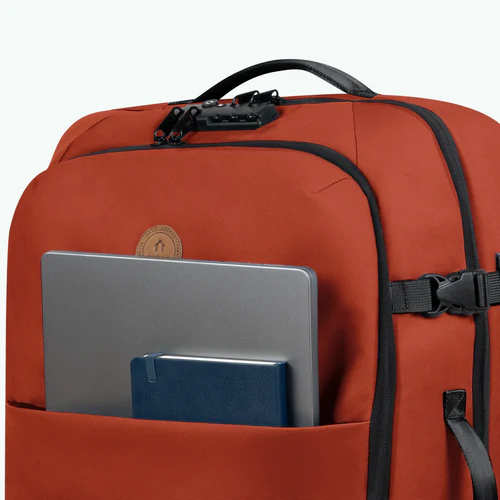 Cabaia Valise souple 2 roues medium Kaikoura orange