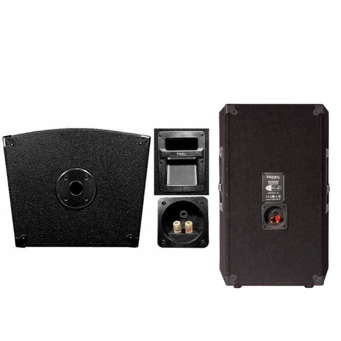 2 DISCO15B IBIZA SOUND 2X700W PA-kaiutinta + 2 kpl 10M Speakon-jack-kaapelia