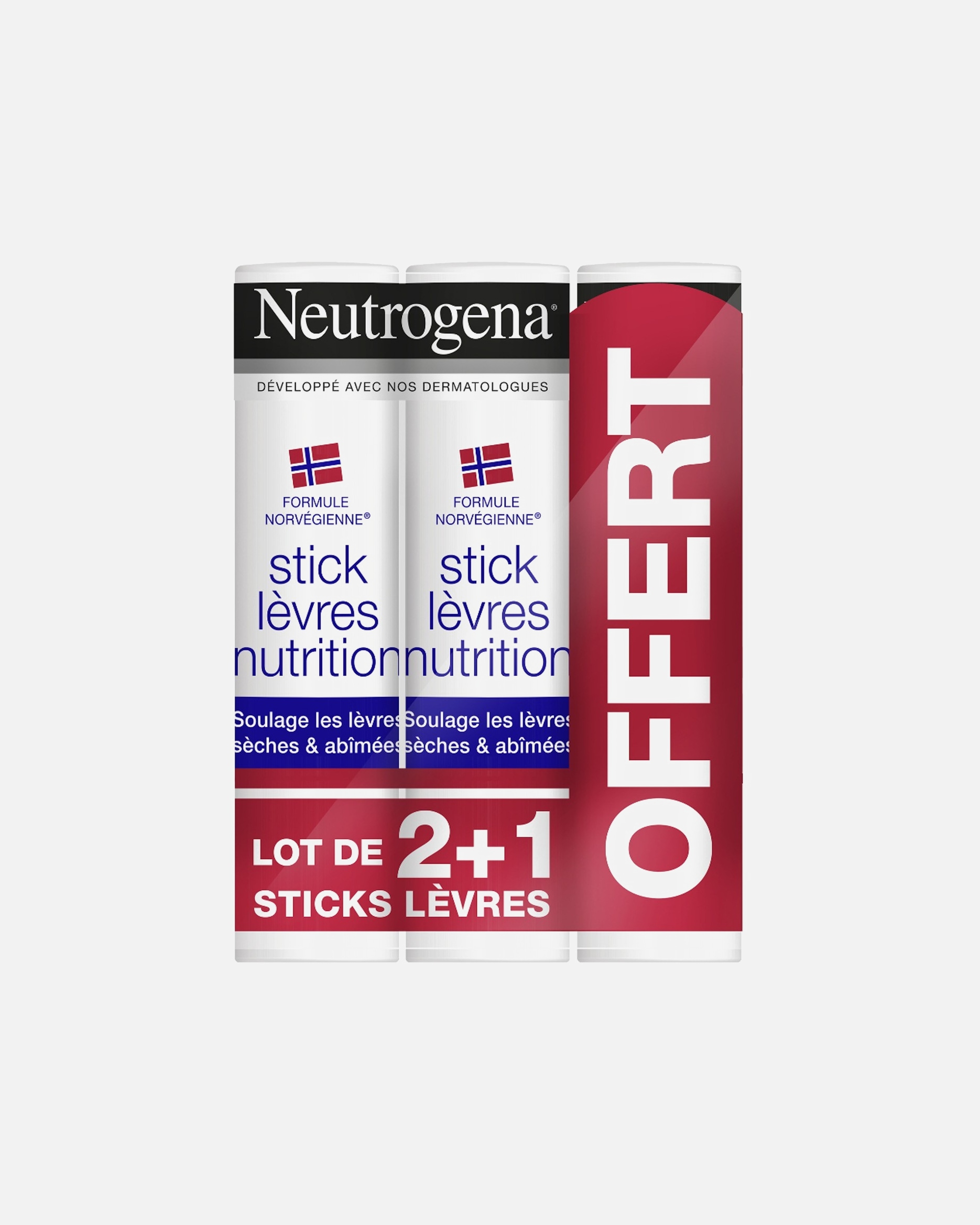 Neutrogena Trio Sticks Lèvres 3 x 4[[,]]