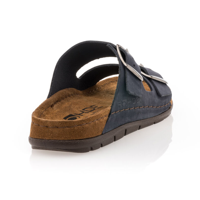 Blauwe sandalen/open teenschoenen voor dames