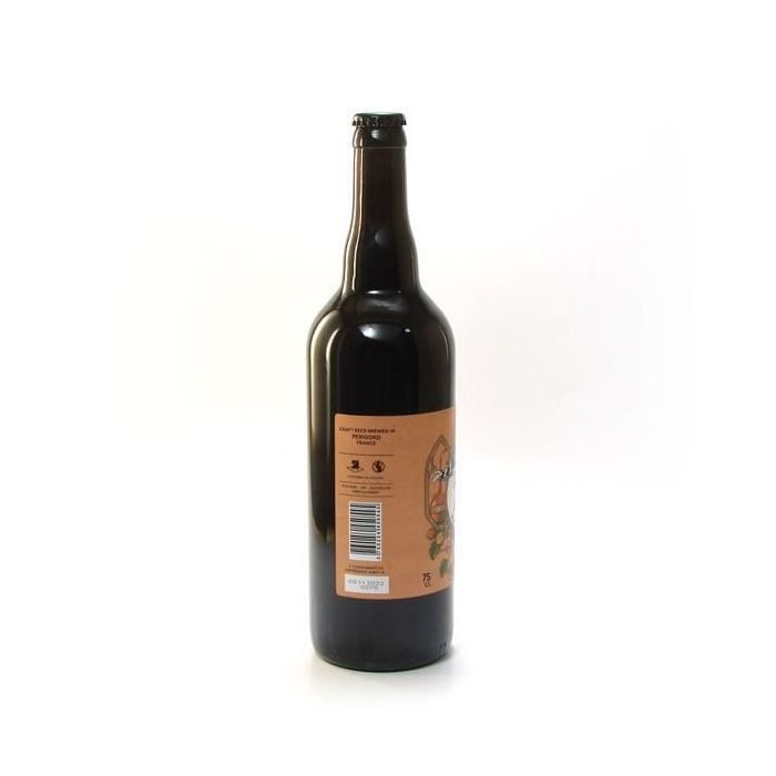 Birra tripla prodotta 24 ore fa dal birrificio artigianale Sarlat, 75 cl.