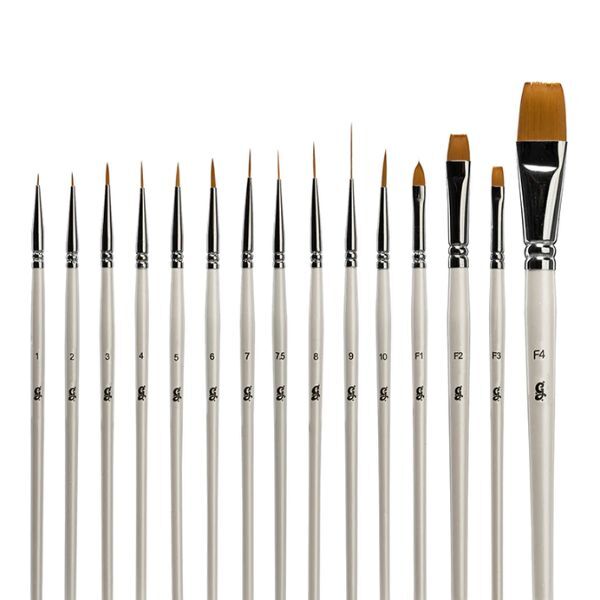 Glisten Cosmetics - Kompletní sada štětců - Štětec