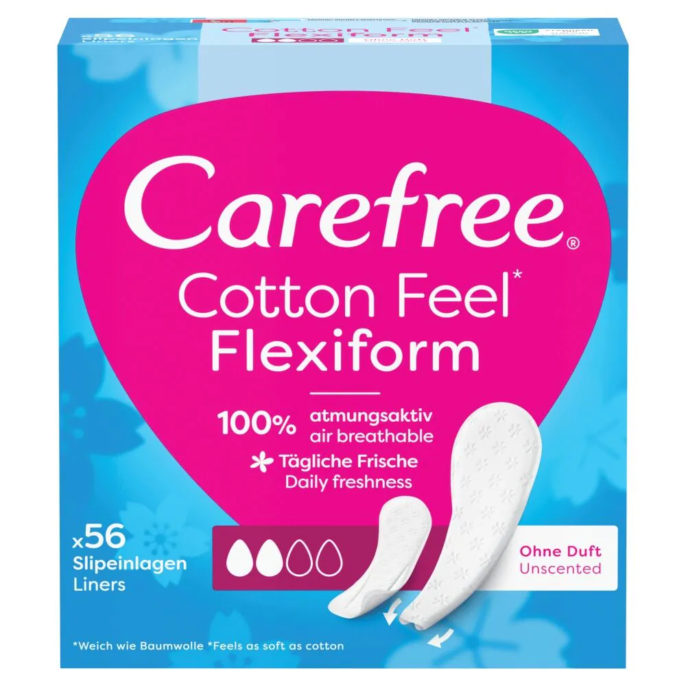 Carefree Flexi Form Wkładki Higieniczne