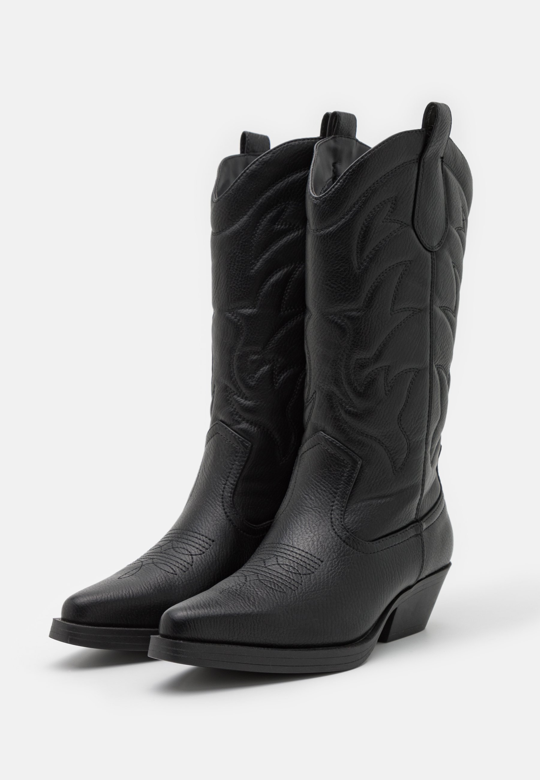 ONLY SHOES ONLBRONCO - Cowboy-/motorlaarzen - zwart