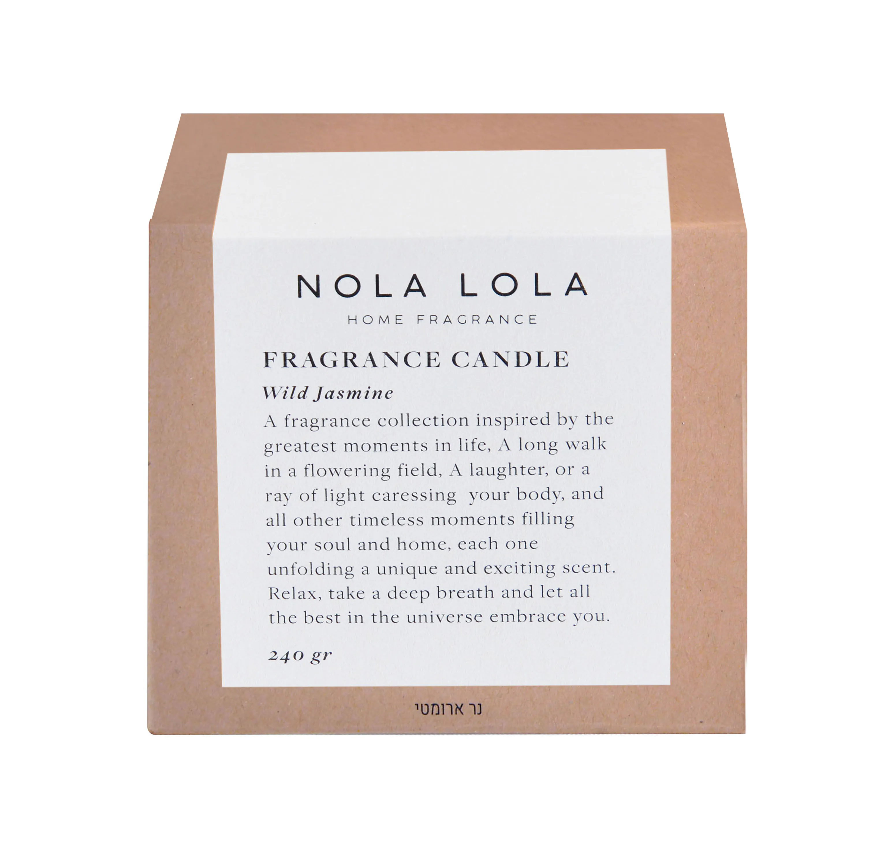 Nola Lola Wild Jasmine Świeca zapachowa, 240 g