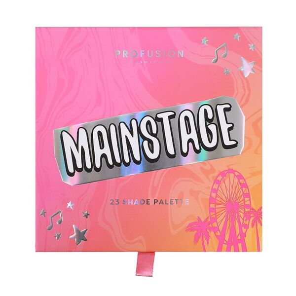 Palette di ombretti Profusion Cosmetics It's A Vibe - Mainstage con 23 tonalità