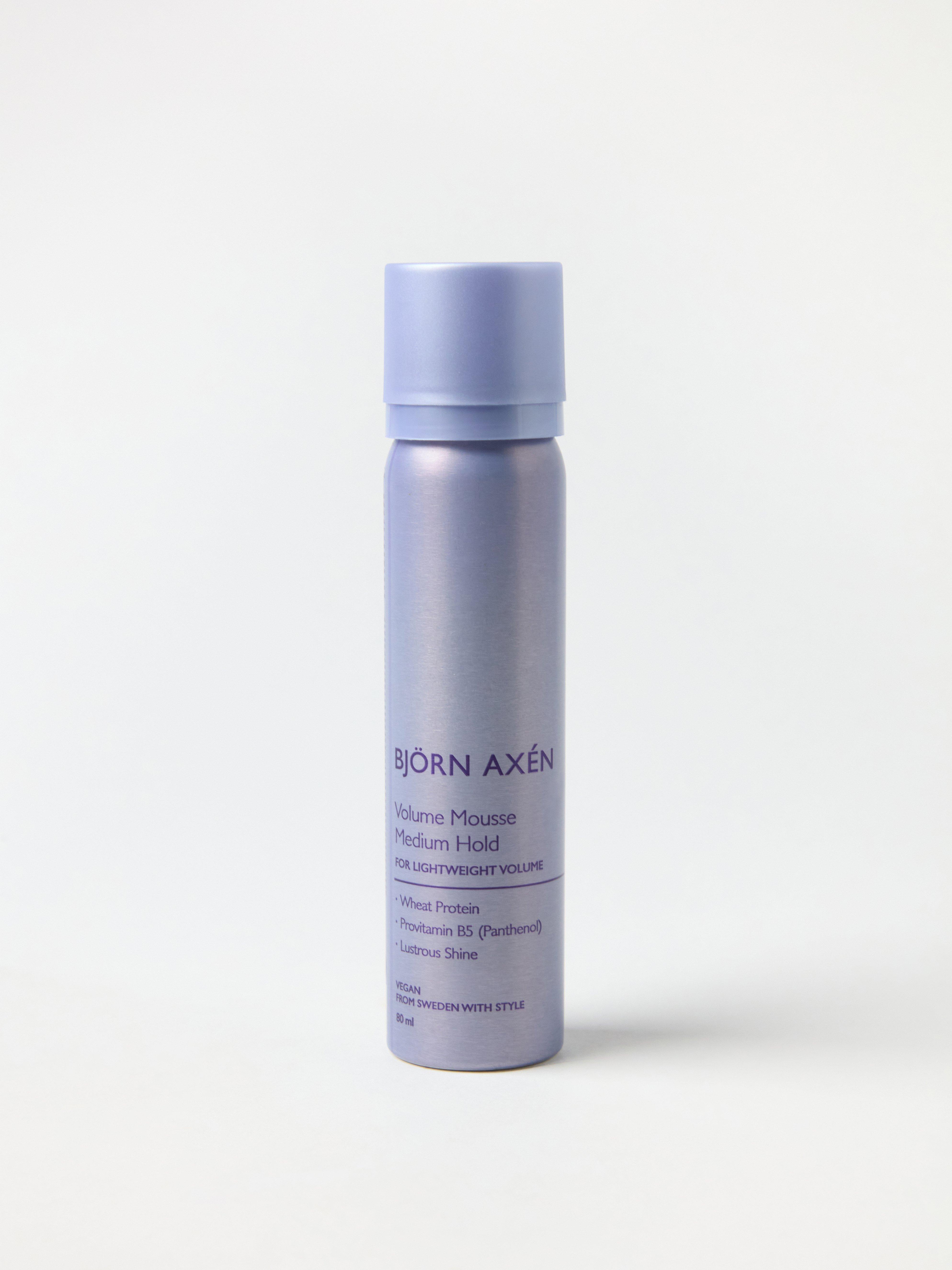 Mousse de Volume Björn Axén, Fixação Média, Tamanho Viagem, Sem Cor
