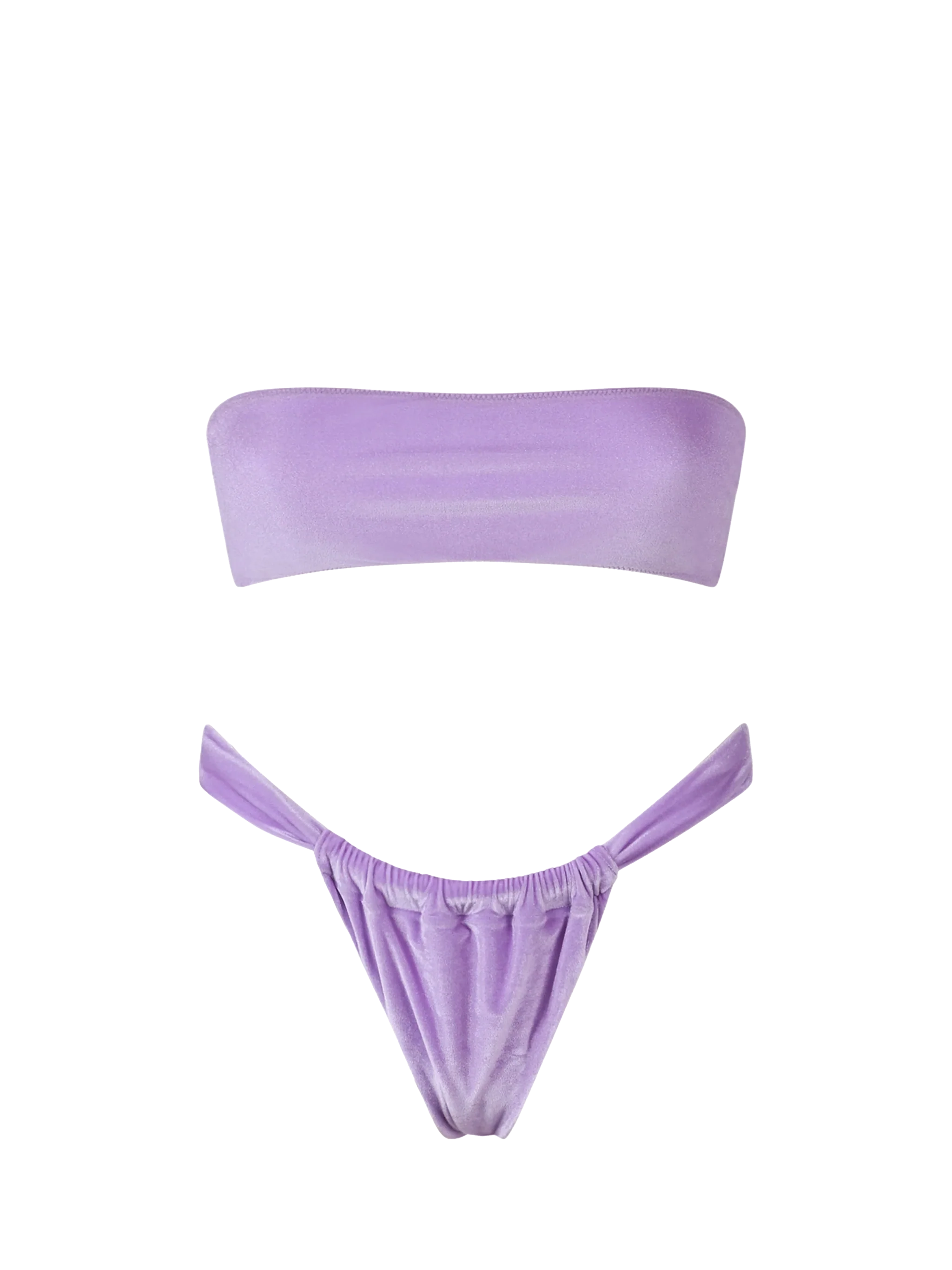 Bikini da donna a fascia in ciniglia Rebby Noelle