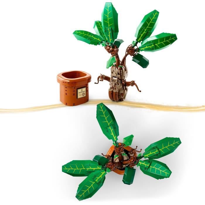 LEGO® Harry Potter 76433 Mandragora - Plant en pot - Magisch cadeau-idee voor kinderen