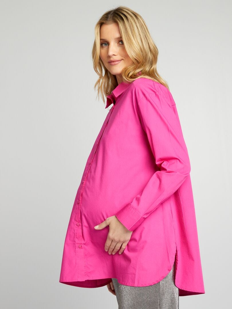 Oversized zwangerschapsshirt - ROZE