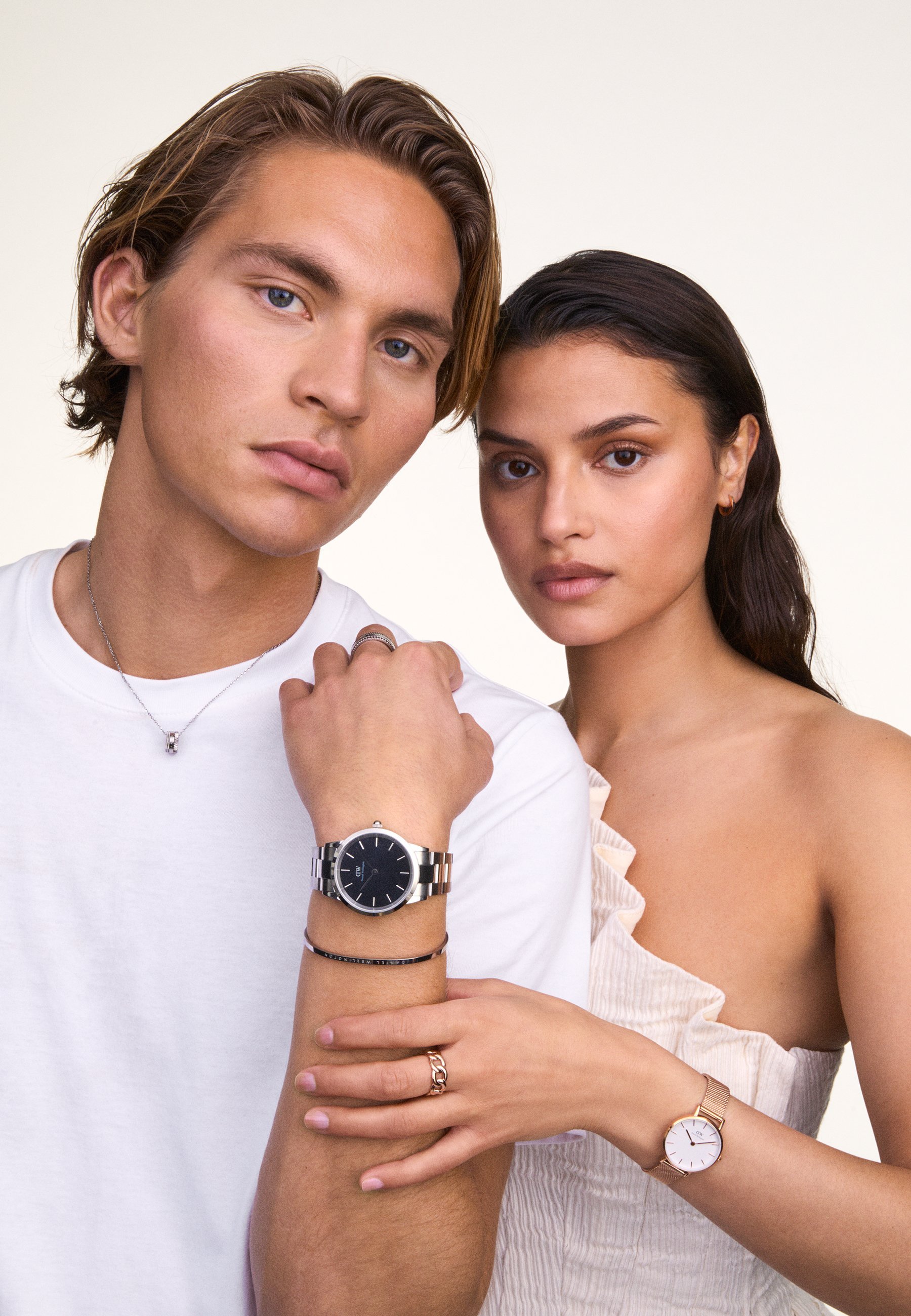 Daniel Wellington ICONIC LINK 28mm - Hodinky - stříbrné barvy