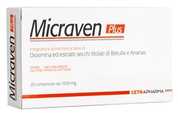 CETRA PHARMA Micraven Plus 20 tabletten van 1030 mg