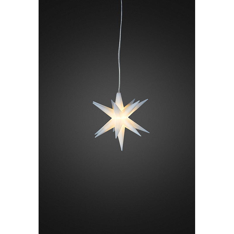 Hjemmedekorasjon 3D-stjerne med LED-lys