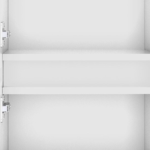 Midi-Schrank Bristol, 40 cm, weiß/wotan