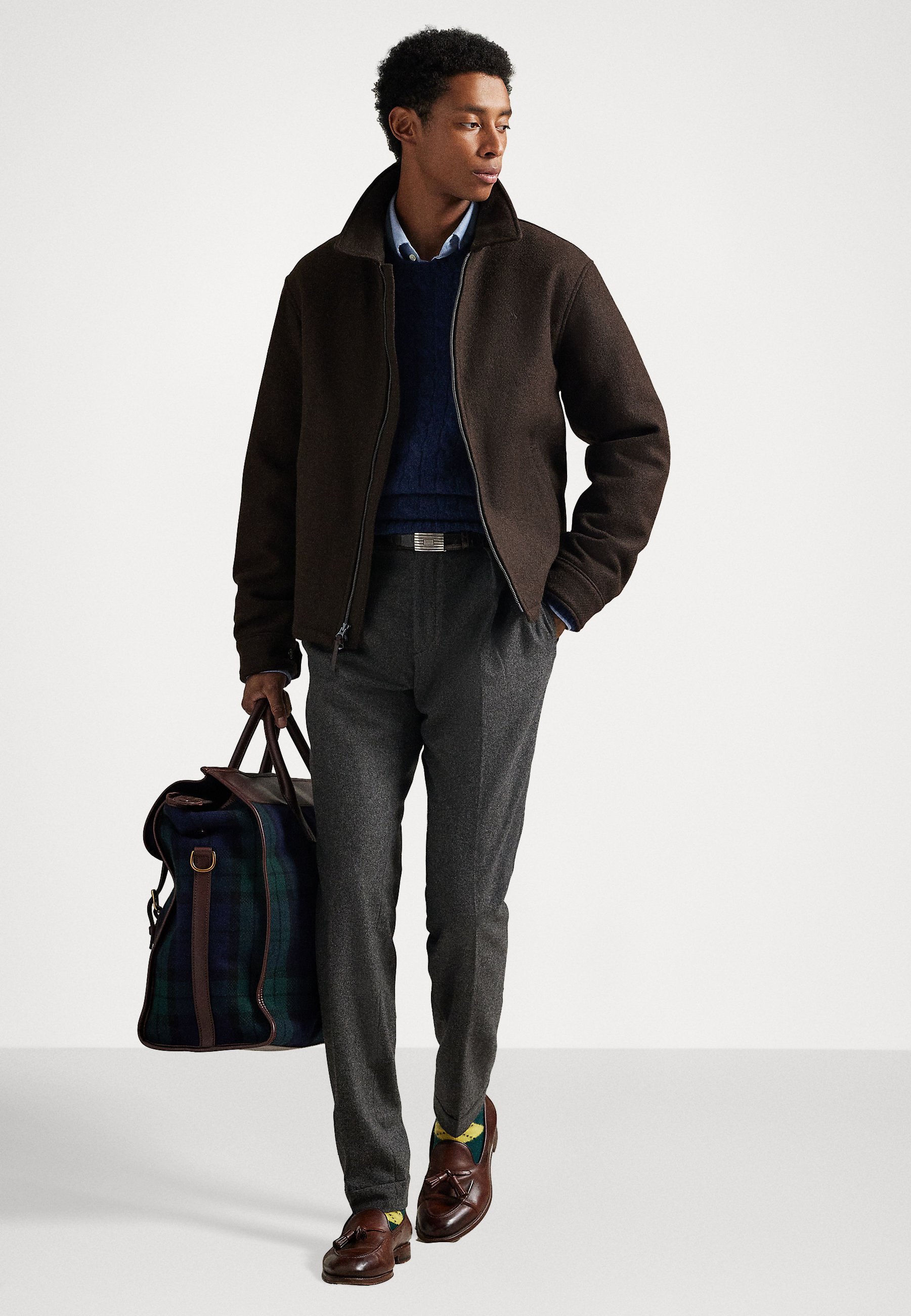 Polo Ralph Lauren THE LANGDON LAOOL VESTE - Veste d'hiver - marron circuit