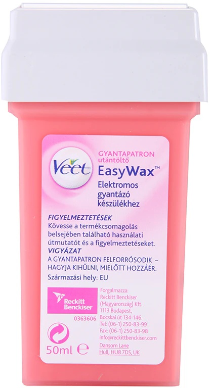 Veet EasyWax vaska nomaiņas kārtridžs visiem ādas tipiem