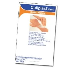 CUTIPLAST Steriler Verband Cutiplast TNT 7,2 x 5 cm 5 Stück