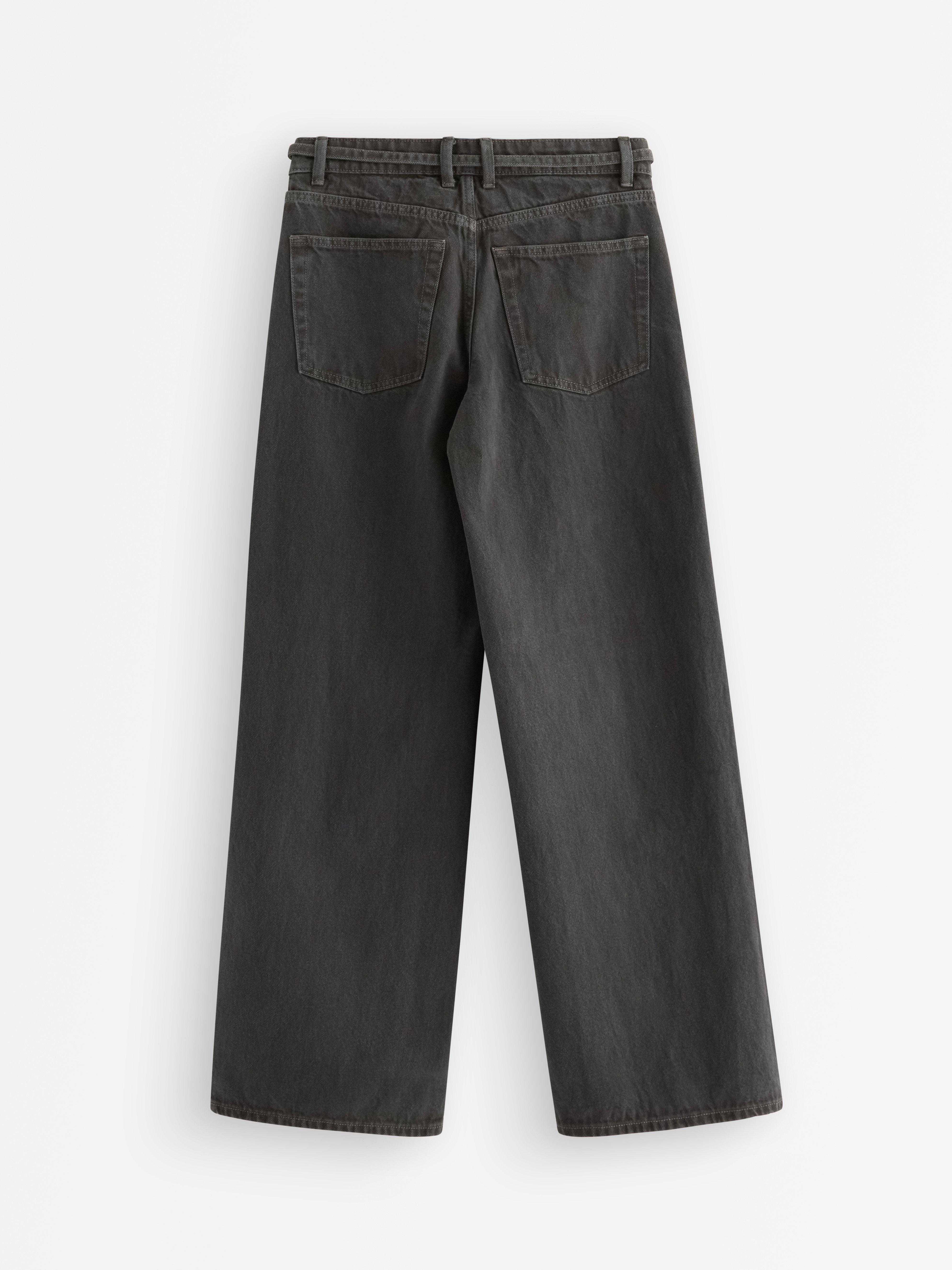 WIDE Peggy  jeans med medelhög midja grey